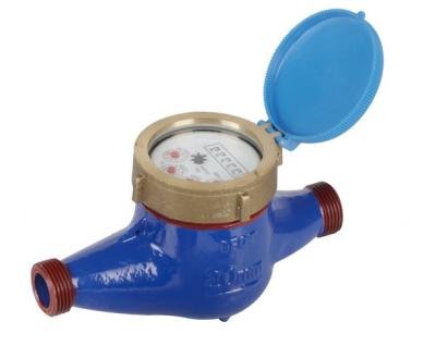 China High Performance Jet Dry Type Vane Wheel Multi Iron Water Meter for sale