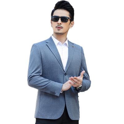 China 2022 New And Middle-aged Chinese Style Anti-wrinkle Chinese Style Fashion Young Men'S Jacket Suit Slim Breathable Loose for sale