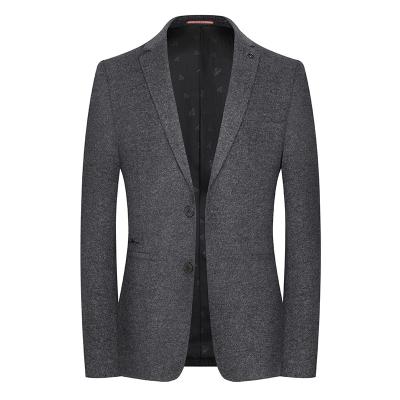 China Anti-wrinkle 2022 spring and Autumn Classic Anti-wrinkle one-piece blazer anti-pilling bespoke men's slim fit for sale