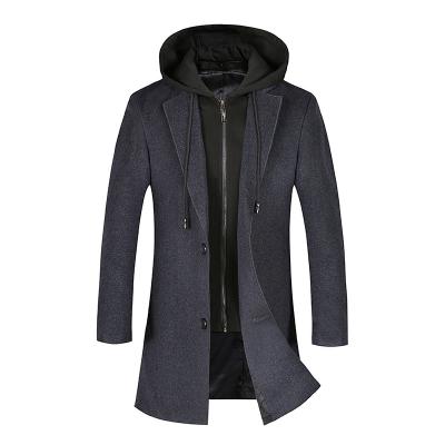 China Anti-wrinkle Fashion High Quality Fabric Is Thick In Autumn And Winter In 2022. Hooded Wool-Blend Jacket Coat for sale