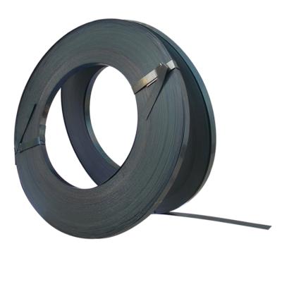 China Container Plate Metal Baked Tape Blue Iron Protection Tape Galvanized Tape Wide High Tensile Steel Tape for sale