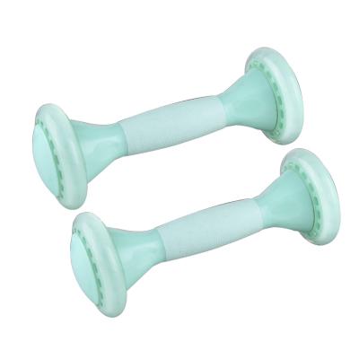 중국 Wheel Home Abdominal Dumbbell Yoga Fit Body Fitness Plastic Arm Shaping Small Dumbbell Fitness Equipment 판매용