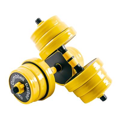 Китай Environmental Protection Dumbbell Set 10KG 20KG 30KG Dumbbell Barbell Combination Cement Dumbbell Eco-friendly продается