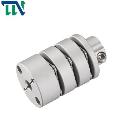 China High Torque Motor Shaft Coupling Rigid Clamp Single Step Three Diaphragm for sale