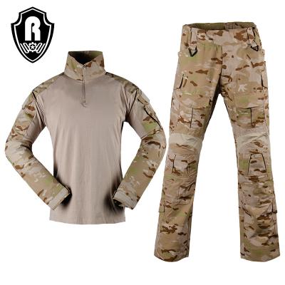 China Roewe Anti-Static Camouflage Military Outdoor Training Breathable G3 Combat Tactical Uniform for sale