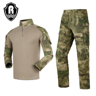 China Roewe Anti-Static Customized Pants Tactical Sport Suit FG Camouflage Military Uniform for sale