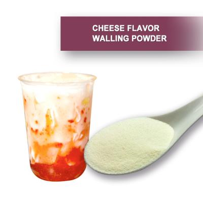 China Cheese Flavor Walling Powder Bubble Tea Ingredients Granule for sale