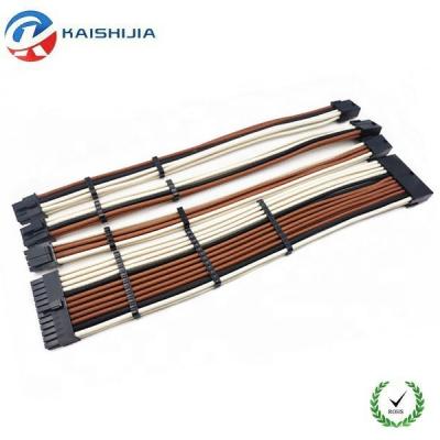 China Base 8 4+4Pin GPU 8 Shrouded CPU of PSU Wiring Kit. COMPUTER Extension Cable 24Pin ATX 6+2 Pin GPU 6Pin PCIE Cables With Cable Comb for sale