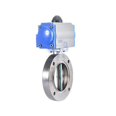 China General Manufacturer DN40-DN1200 Durable Pneumatic Butterfly Valve Vacuum Wafer Butterfly Valve for sale