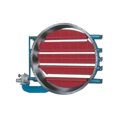 China Factory Price Shutter Flange Round Electric Louver Damper Butterfly Valve General Large Size Butterfly Valve for sale