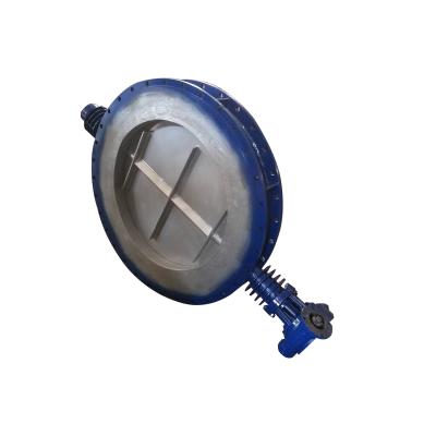 China Large Diameter General Air High Temperature Wetter Butterfly Valve for sale