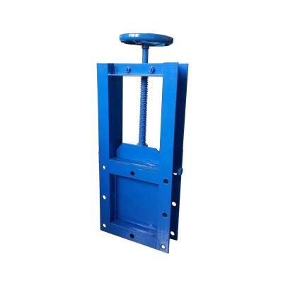 China General type manual knife gate valve, factory supply square flap gate valve for sale for sale