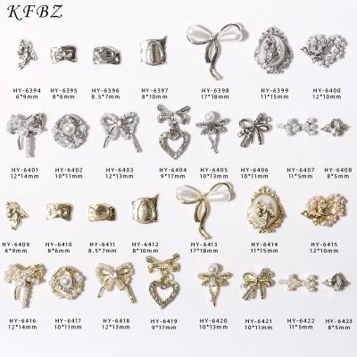 China Nail Art Decorations Zircon Luxury Zircon Nail Art Decoration Factory Direct High Quality 3d Zircon Nail New Charm Professional Suppliers for sale