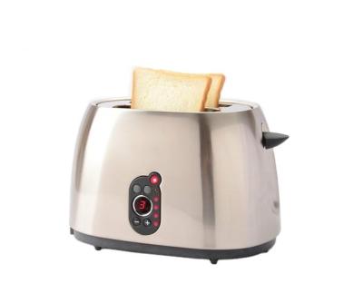 China RV Good Price Customized 220v High Efficiency Easy Cleaning 2 Slices Adjustable Heat Sandwich Pizza Bread Ovens Toaster for sale