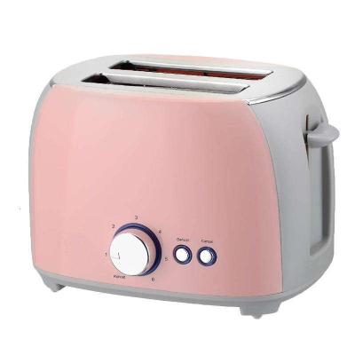 China RV Household Electric Kitchen Appliances 2 Slice 800w Vintage Toaster Bread Maker Toaster for sale