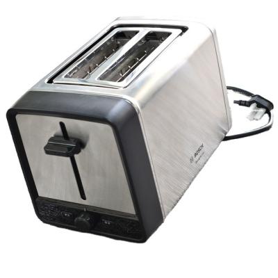 China Custom Anti-jamming 2 Slice Tray Crumb Removeable Kitchen RV Household Automatic Electric Bread Sandwich Toaster for sale