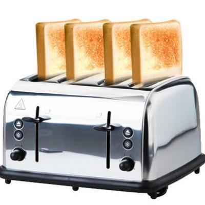 China RV Factory Supply Digital Mini Smart Electric 4 Slice Ovens Toast Machine Automatic Touch Toaster Sandwich Bread Maker for sale