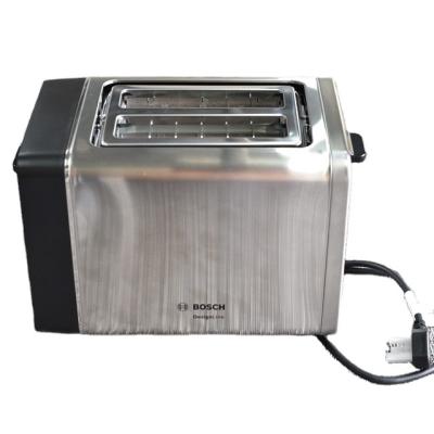 China RV Retro Long Stainless Steel Touch Screen Toaster 2 Slices Good Price Slot Toaster Multifunctional Electric Bread Toaster for sale