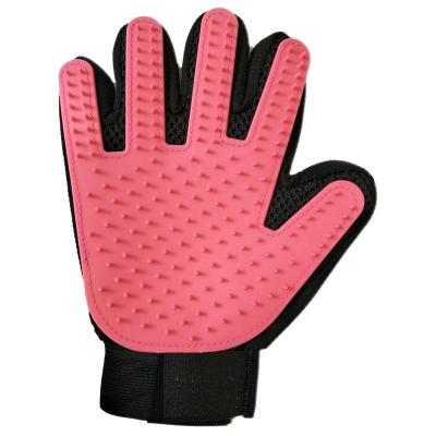 China Sustainable Update Version Pet Care Silicone Sweep Gloves For Grooming Dog Washing Pet Throwing Glove for sale