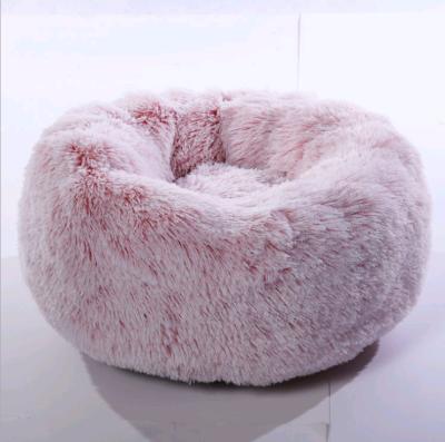 China New Hot-Selling Faux Fur Travel Removable Warm Dog Wadding Soft Quilted Cat Bed Calming Dog Beds For Small Medium Dogs for sale