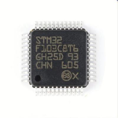 China Standard High quality HOT SALE IN STOCK original Manufacturer supplier Ic Electronic Components Single-Chip Microcontroller STM32F103C8T6 for sale