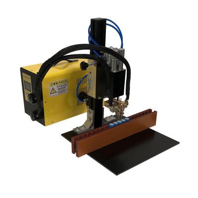 China Semi automatic machinery repair shops lithium battery spot welding machine for 18650 battery pack household pneumatic group for sale