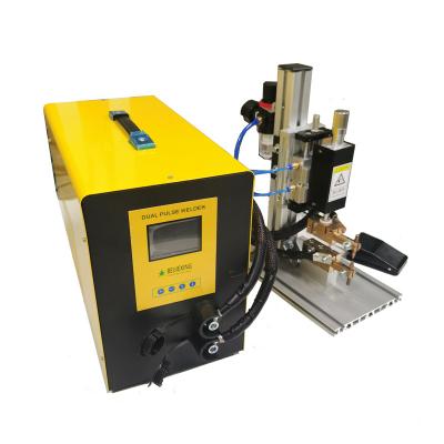 China Pneumatic Automatic Desktop Machinery Repair Shops Sheet Metal Spot Welder Stainless Steel Iron Galvanized Plate Sheet Metal Butt Welding for sale