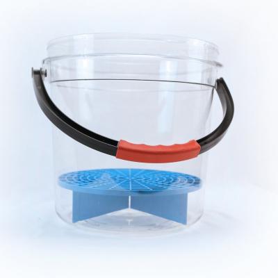 China Fast-delivery durable new 18L transparent and beautiful bucket for car wash made in China for sale