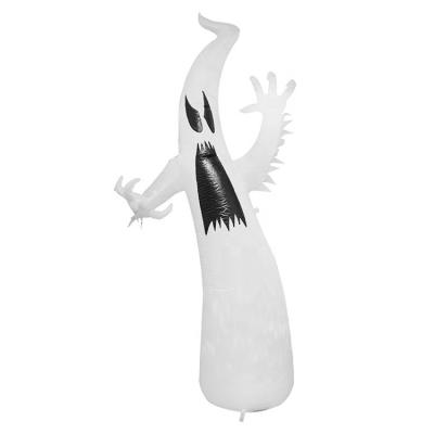 China event & Party Supplies Hot Sale Halloween Hanging Spooky White Ghost Inflatables Internal Lights Outdoor Party Decorations for sale