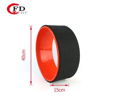 China Hot Selling Durable+New Design FDFIT Amazon Yoga Wheel Set 3 Yoga Balance Roller Band Massage Yoga Wheel à venda