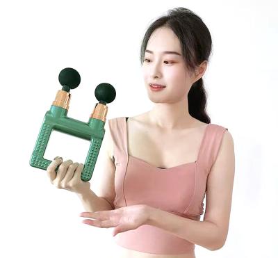 중국 The newly designed ABS FDFIT 32 speed adjustable mini massage gun is used for muscle relaxation massage 판매용