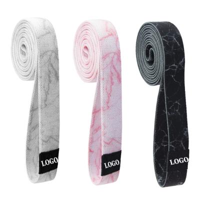 中国 FDFIT Durable Resistance Bands Loop Cotton Fabric Pull Up Helped Long Resistance Bands Set 販売のため