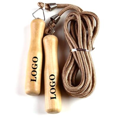 China FDFIT Durable Wooden Jump Rope Kids Speed ​​'Fitness Calorie Jump Rope For Kids for sale