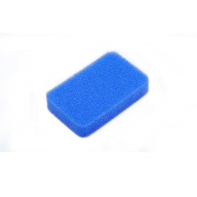 China Sustainable High Density Washable Kitchen Universal Dish Sponge Rectangle Silicone Sponge Scrubber Brush Scrubber for sale