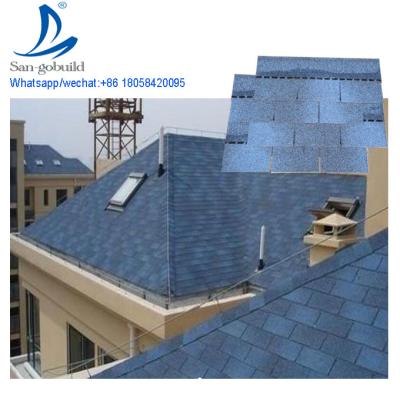 China Wholesale Asphalt Windproof Shingle Cladding Roof Shingle Asphalt Building Material for sale