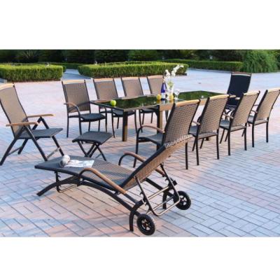 China Modern Outdoor Luxury Wicker Patio Garden Furniture for sale