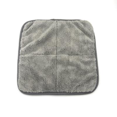 China Sustainable Microfiber Car Cleaning Heavy Plush Cloth for sale