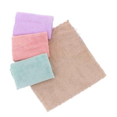 China Other Water Absorbent Dishcloth Thickened Microfiber Kitchen Towels for sale