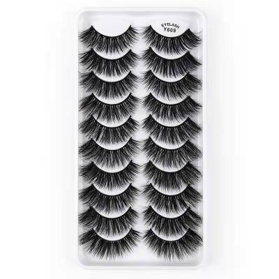 China Natural Soft Eyelash Mink Fur Lashes Long Thick Curl Super Fluffy Eyelashes for sale