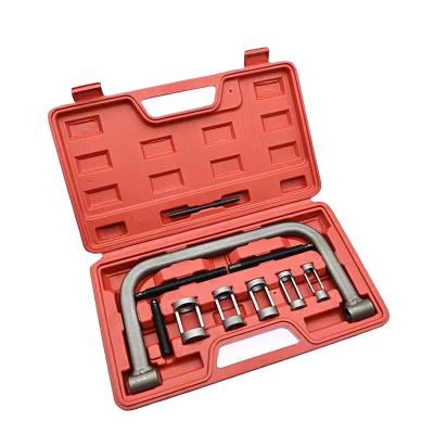 China High Quality 11pcs Easy Carry Special Tools Valve Stem Seal Pliers Installer Tool Kit Automotive Spring Compressor for sale