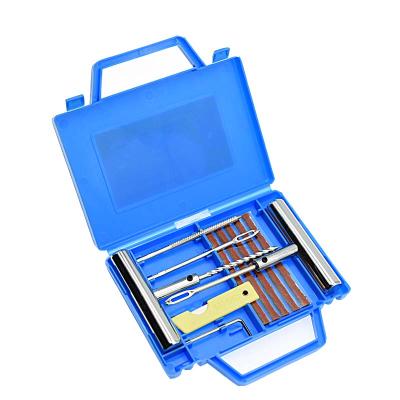 China Heavy Duty Carry Professional 12pcs Tire T-Handle Tire Tire Repair Tool Kit Easy Emergency Bike Bicycle for sale