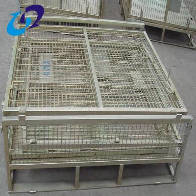 China Stackable Metal Steel Crates For Transport Packing for sale