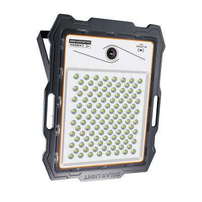 China Hot Selling 3.2V Solar Flood Light 300W Outdoor Waterproof Theme Park Surveillance With 2600LM Camera for sale