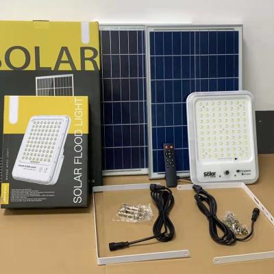 China Park Led Solar Powered Flood Light Long Time Shine Outdoor Smart Solar Panel for sale