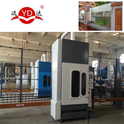 China Architectures Furniture Home Appliance Manufacturer Supply Glass Processing Dustless Sandblasting Machine for sale