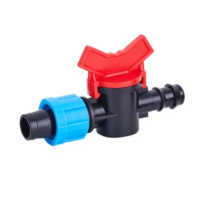 China Eco Friendly Agricultural Plastic Lock Use Mini Thread-Burr Valve for sale