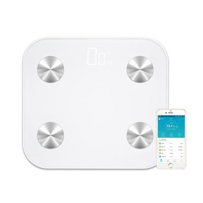 China Mobile Wireless Smart Weight Electronic Balance 180Kg 396Lb Fat BMI BT Adult Kids App Body Measurement Scale for sale