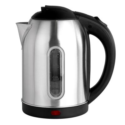 China 2021 2000W High Quality Low MOQ Hot Selling High Quality Home Appliances 360 Degree Rotating Stainless Steel Low Electric Kettle for sale