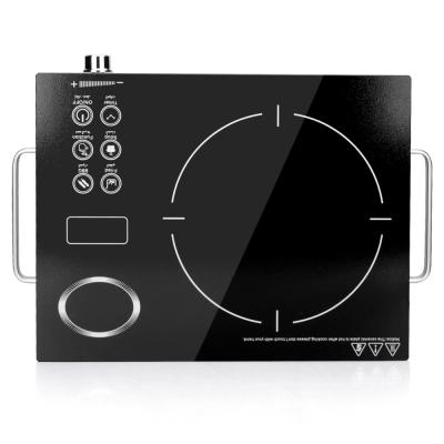 China Household Factory Customized Kitchen Appliances 220V Household Induction Cooker Black High Quality Induction Cooker for sale