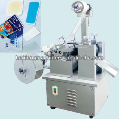 China Medical Type Cooling Gel Patch Compression Press Liner And Slitter for sale